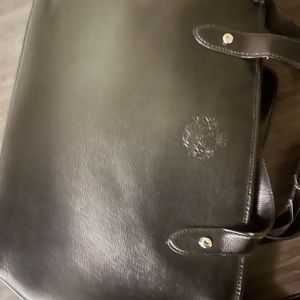 Ralph Lauren handbag real leather .